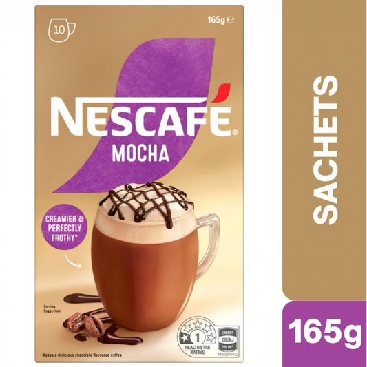 [Expiry Date: 06/2027] Nescafe Mocha Coffee Sachets 10 Pack