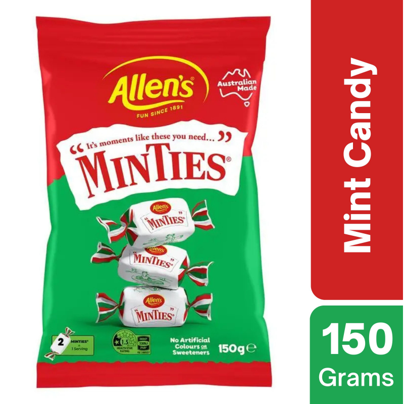 [Expiry: 03/2027] Allen's Minties 150g