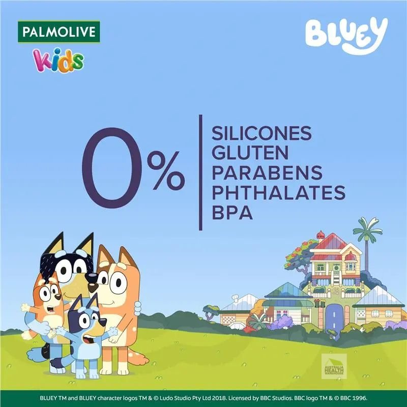 Palmolive Kids Bluey Body Wash Foam 400mL