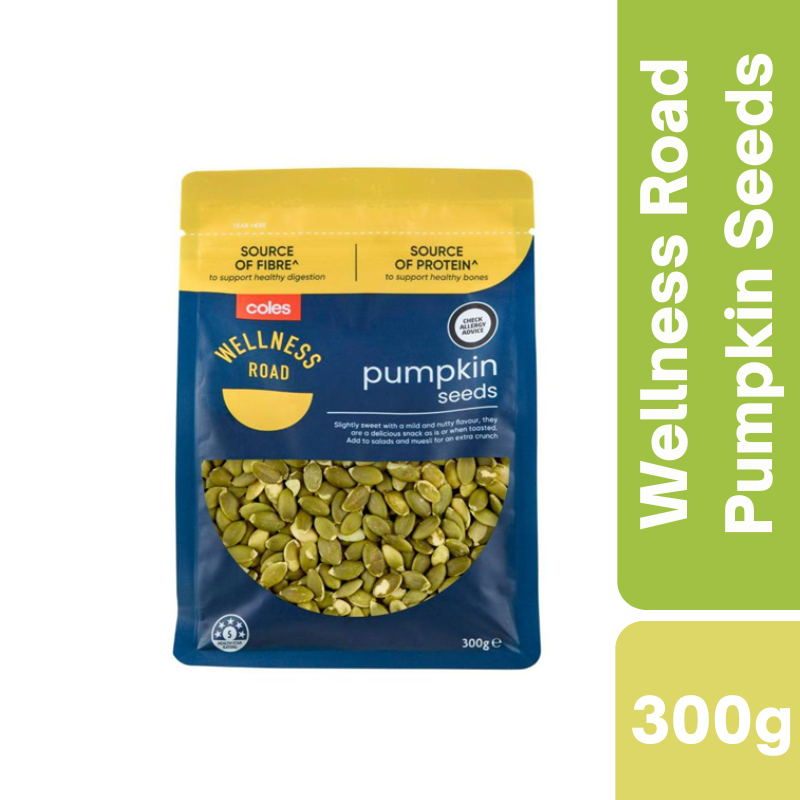 Coles Wellness Road Pumpkin Seeds 300g
