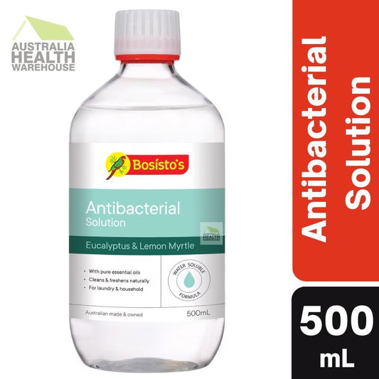 [Expiry: 05/2028] Bosisto's Antibacterial Solution 500mL