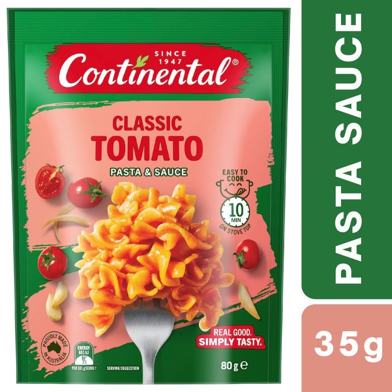 [Expiry: 12/11/2027] Continental Classic Tomato Pasta & Sauce 80g