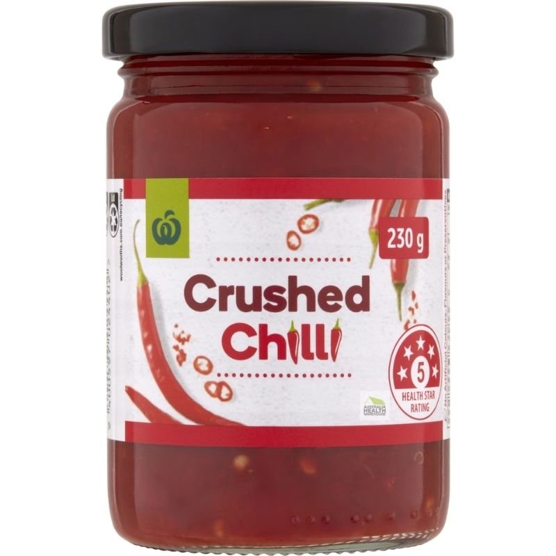 Woolworths Crushed Chilli 230g