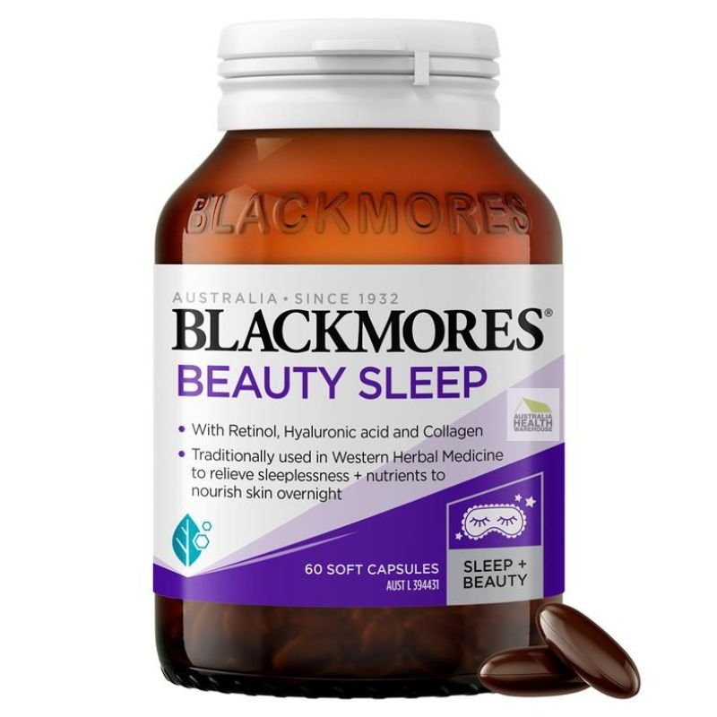 [CLEARANCE Expiry: 04/2025] Blackmores Beauty Sleep 60 Capsules