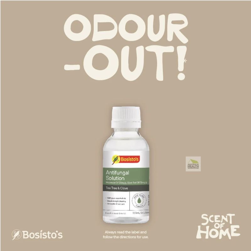 [Expiry: 02/2028] Bosisto's Antifungal Solution 100mL