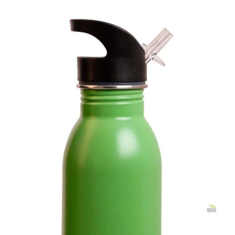Decor Snap & Seal Straw Cap Stainless Steel Bottle 600mL (PINK)