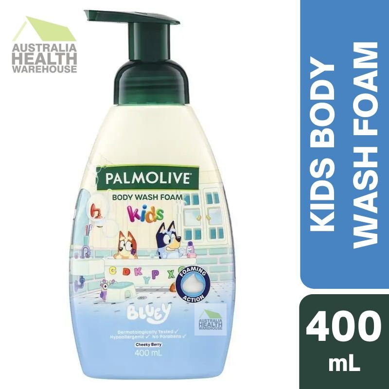 Palmolive Kids Bluey Body Wash Foam 400mL