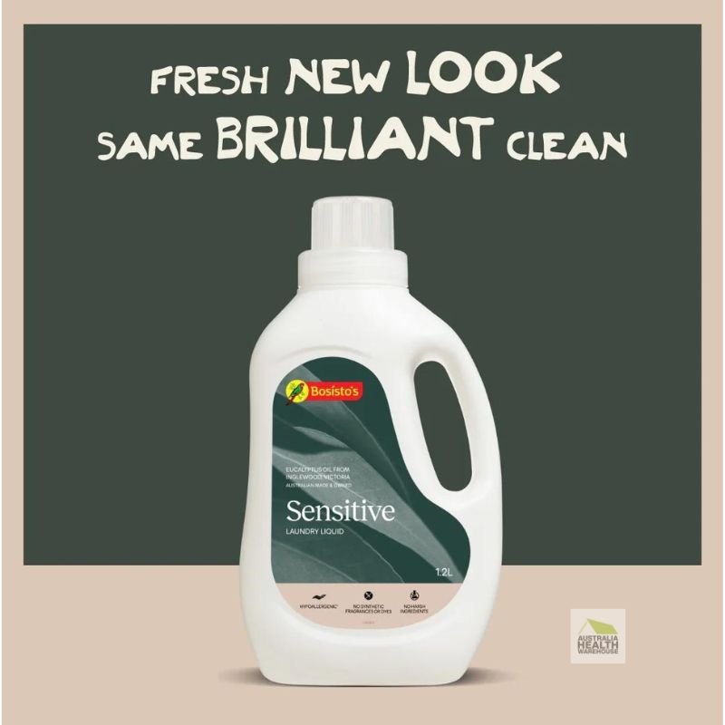 Bosisto's Sensitive Laundry Liquid 1.2 Litre