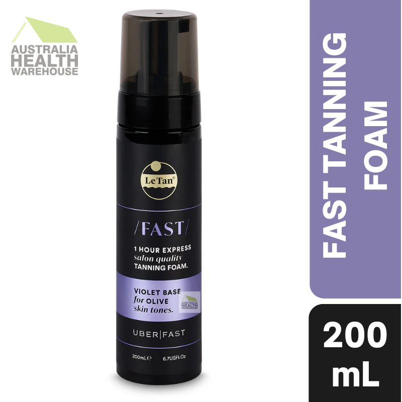 Le Tan Fast 1 Hour Express Tanning Foam Violet Base 200mL