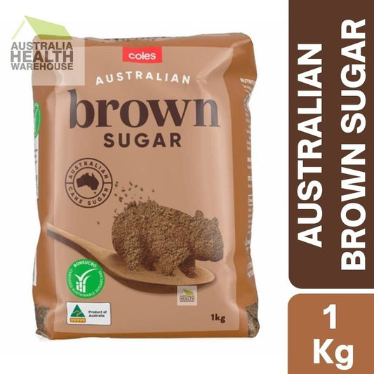 [Expiry Date: 15/09/2027] Coles Australian Brown Sugar 1kg