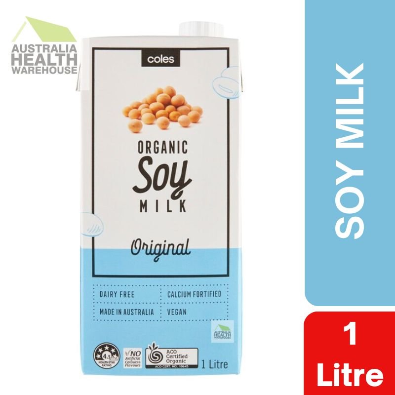 Coles Organic Soy Milk 1 Litre