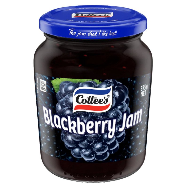 [Expiry Date: 07/04/2028] Cottee's Blackberry Jam 375g