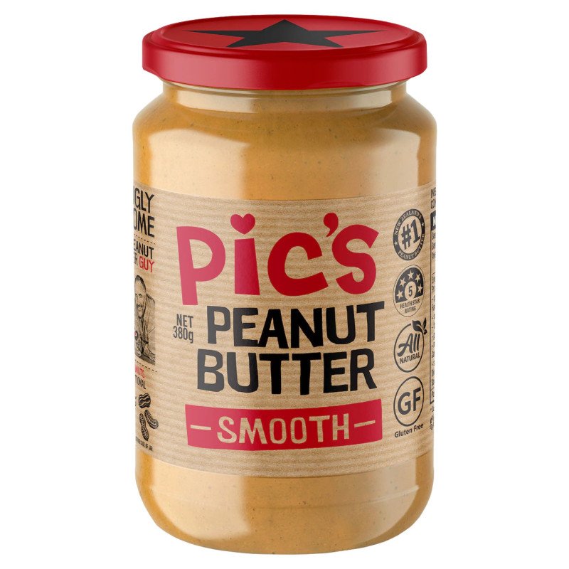 [Expiry Date: 09/02/2028] Pic's Peanut Butter Smooth 380g