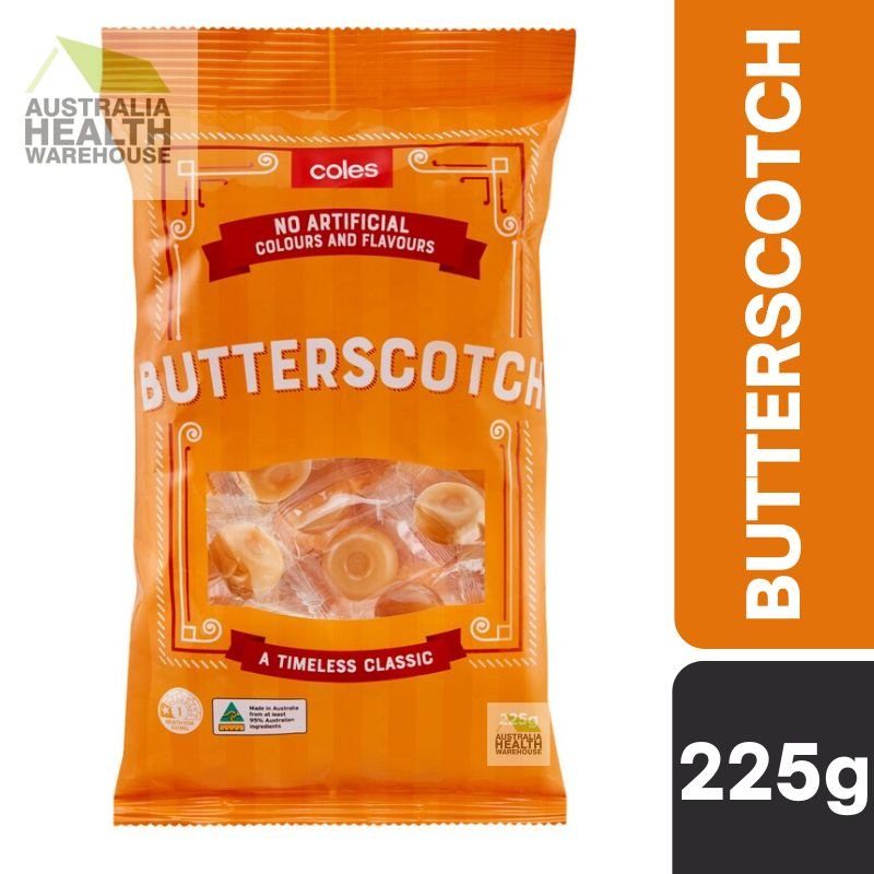 [Expiry Date: 13/05/2026] Coles Butterscotch 225g