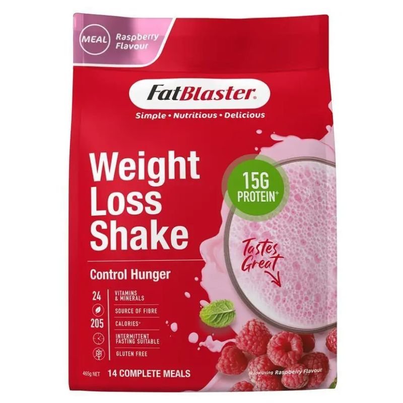 [Expiry Date: 02/2028] Naturopathica FatBlaster Weight Loss Raspberry Ripple Shake 430g