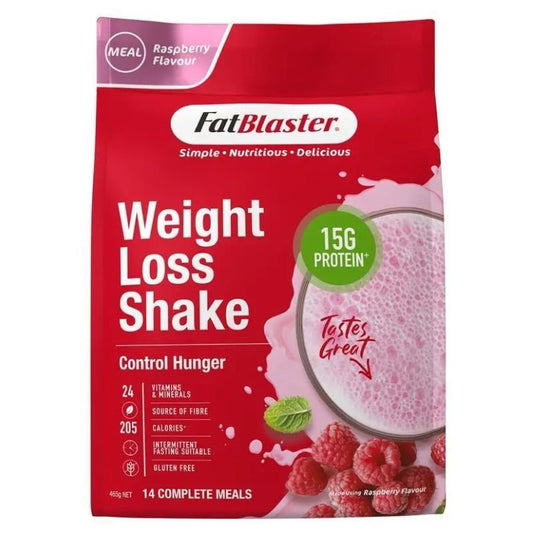 [Expiry Date: 02/2028] Naturopathica FatBlaster Weight Loss Raspberry Ripple Shake 430g