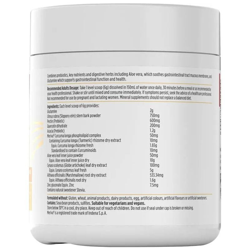 [Expiry: 01/2027] Nutra-Life Gut Relief Mango/Orange Flavour 180g