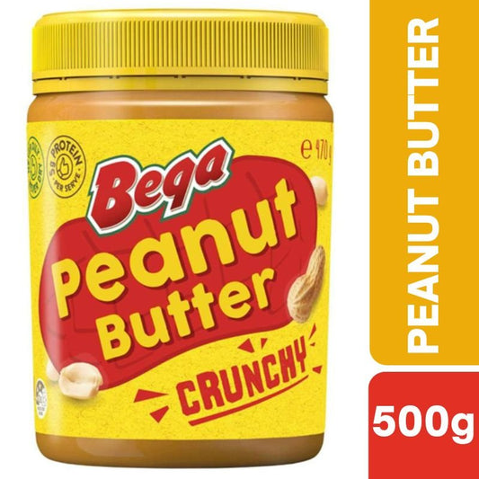 [CLEARANCE Expiry Date: 13/08/2026] Bega Spread Peanut Butter Crunchy 470g