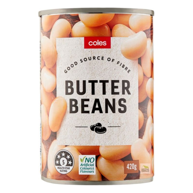 [Expiry Date: 30/06/2028] Coles Beans Butter  420g