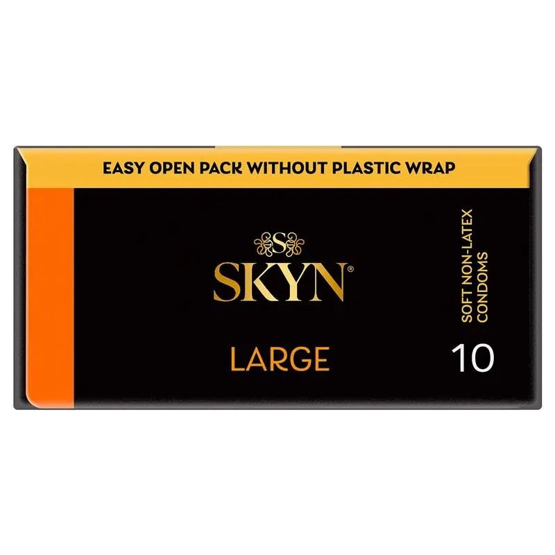 [Expiry Date: 30/09/2028] SKYN Large Condoms 10 Pack