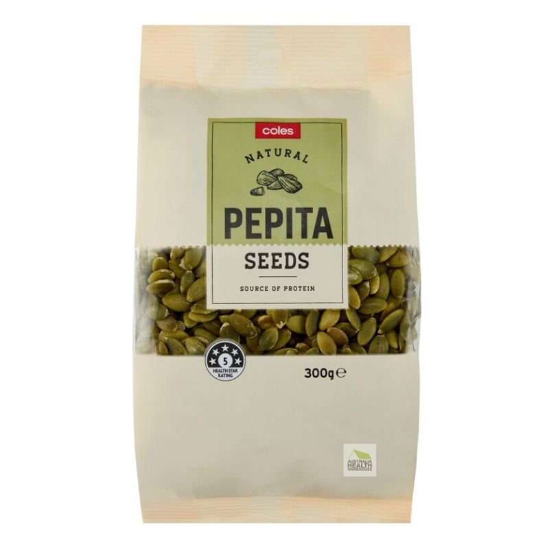 Coles Natural Pepitas 300g