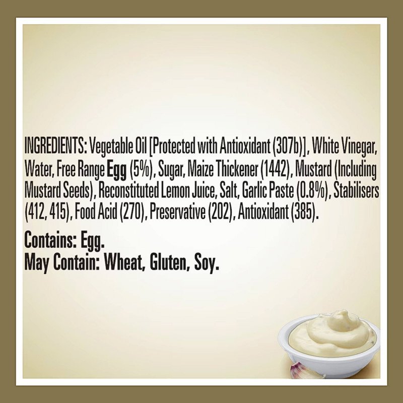 [Expiry: 30/03/2027] Heinz Seriously Good Mayonnaise Lite Garlic Aioli 295mL