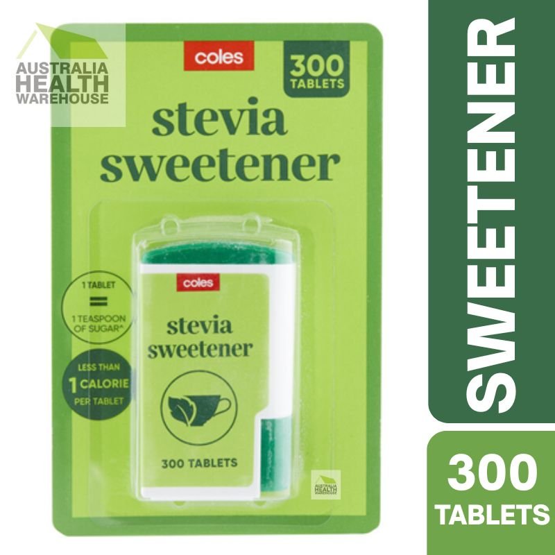 [CLEARANCE Expiry:06/2026] Coles Stevia Tablets 300 pack