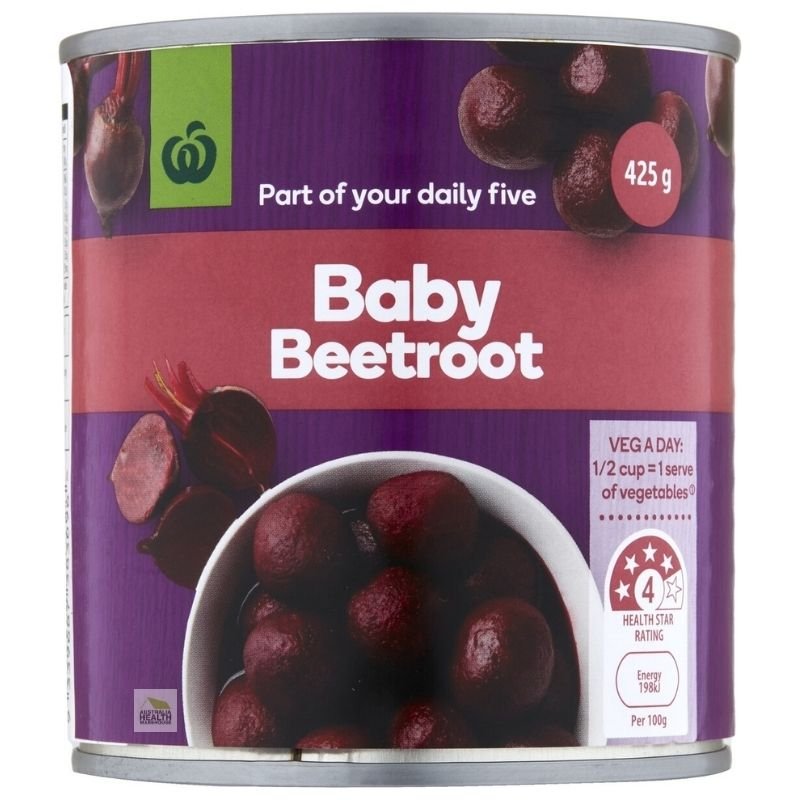 [Expiry Date : 01/07/2028] Woolworths Baby Beetroot 425g|Oz Mart