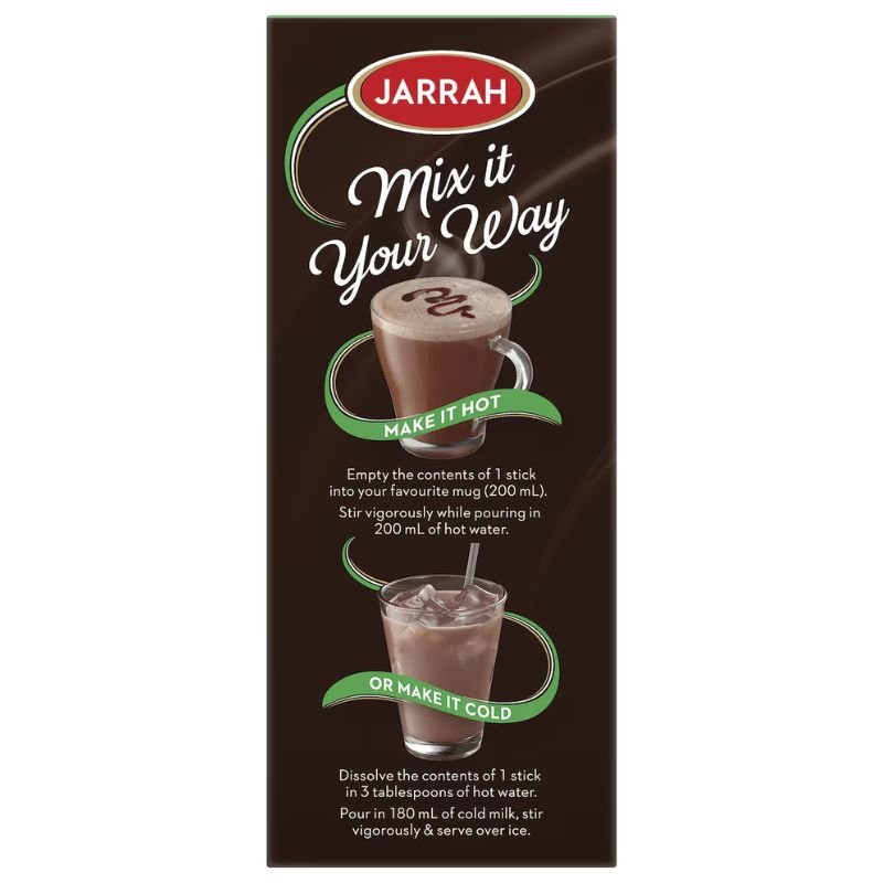 [Expiry: 08/04/2027] Jarrah Mint Hot Chocolate Satchets 10 Pack 125g