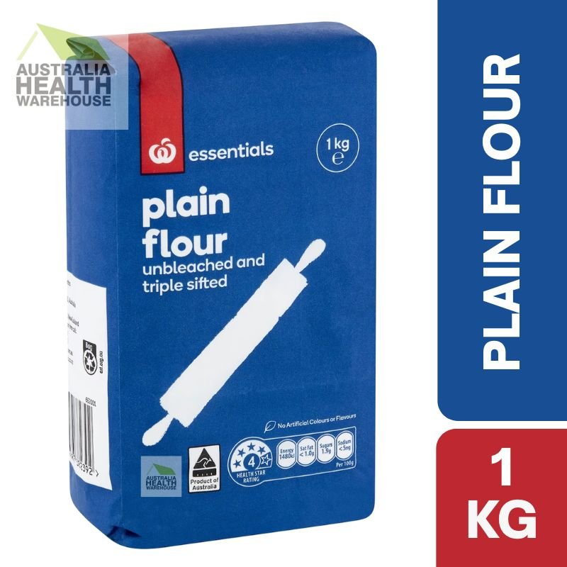 [Expiry: 03/10/2026] Woolworths Essentials Plain Flour 1kg