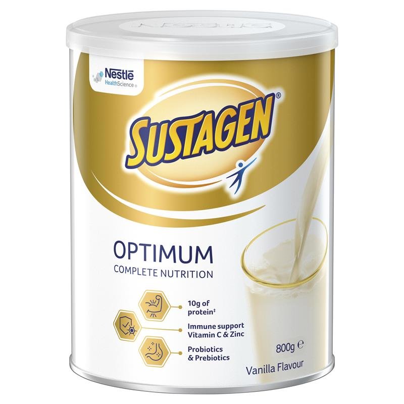 [Expiry: 06/2026] Sustagen Optimum 800g