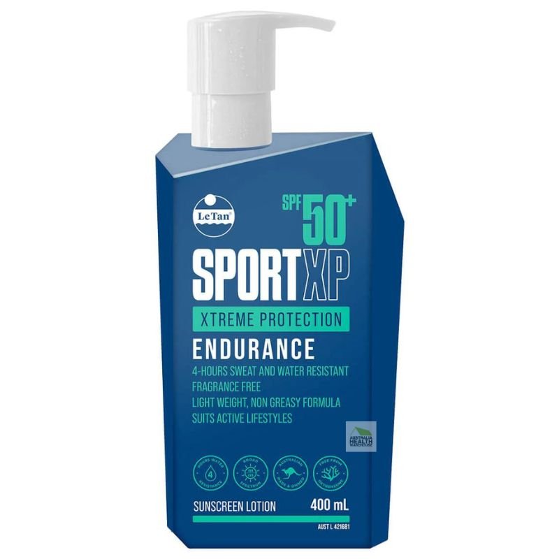 [Expiry: 05/2027] Le Tan SPF50+ Sport XP Xtreme Protection Endurance Sunscreen 400mL