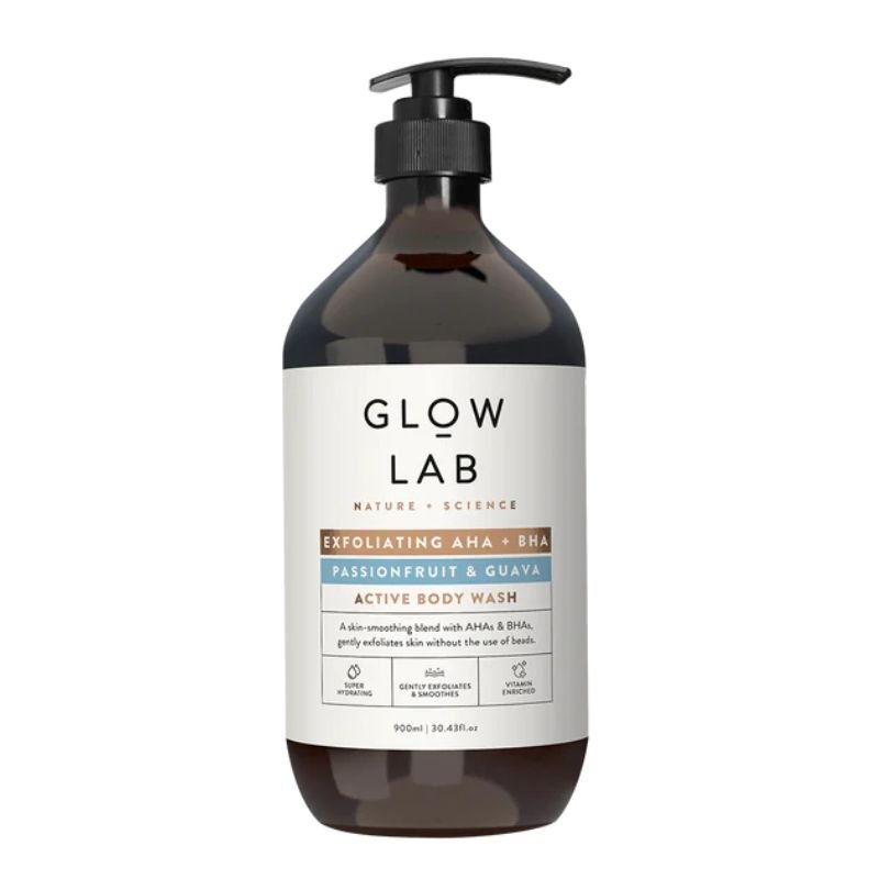 [Expiry: 12/2025] Glow Lab Active Body Wash Exfoliating Aha 900mL