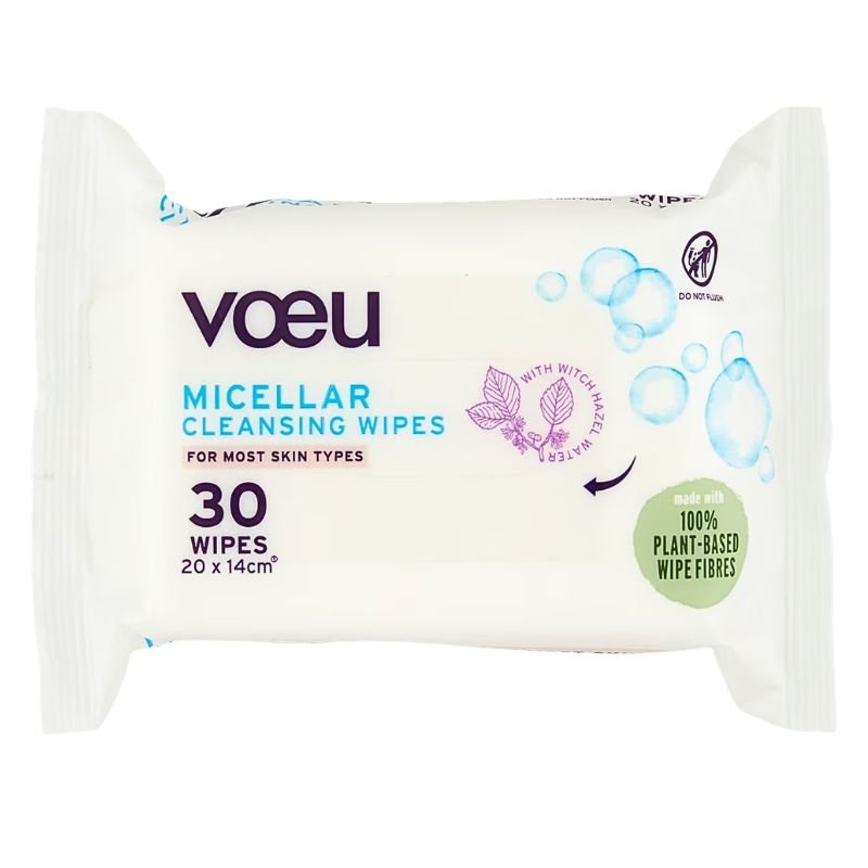 [Expiry Date: 14/01/2028] Voeu Micellar Cleansing 30 Wipes