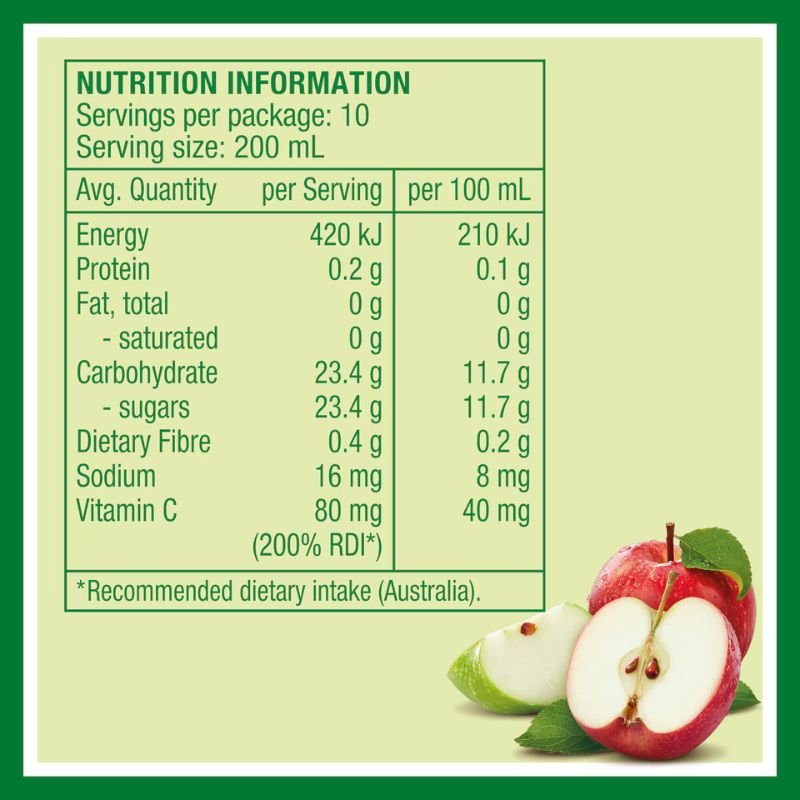 [CLEARANCE Expiry: 19/12/2025] Golden Circle 100% Apple Juice 2 Litre