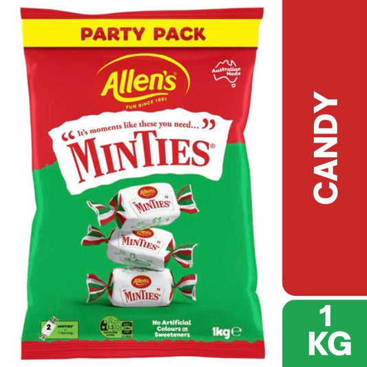 [Expiry Date: 30/04/2027] Allens Minties 1kg