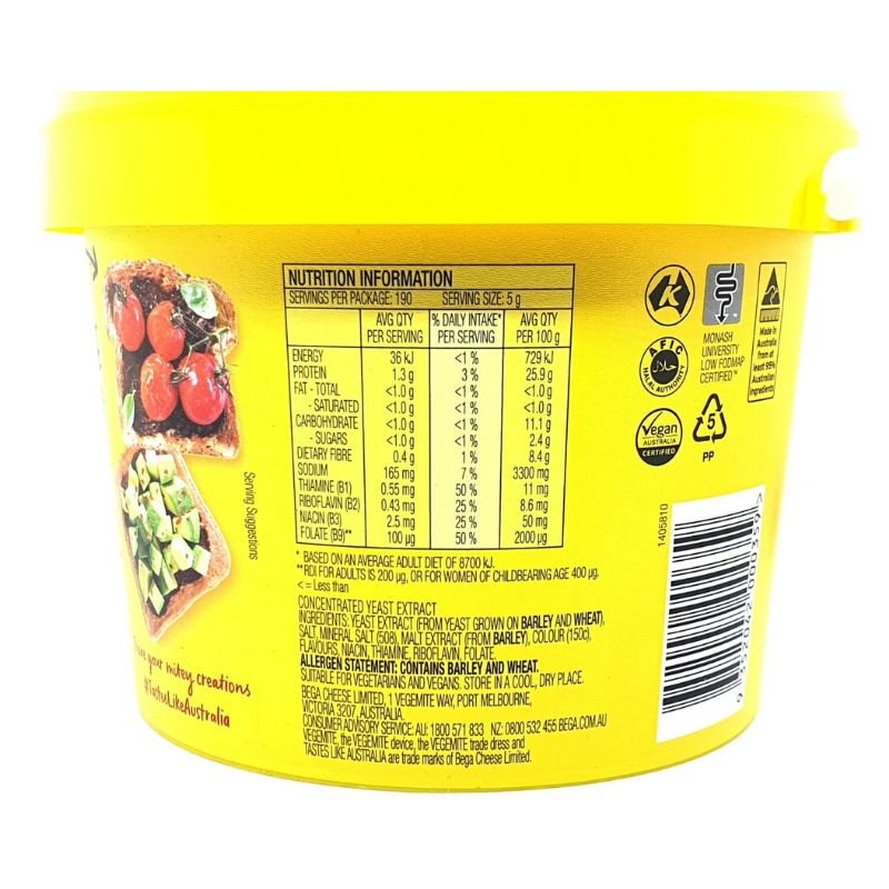 [Expiry: 23/06/2026] Vegemite 950g