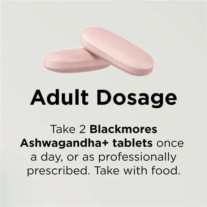 [Expiry: 23/02/2028] Blackmores Ashwagandha+ 120 Tablets