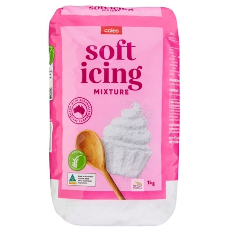 [Expiry Date: 23/05/2027]  Coles Soft Icing Mixture 1kg