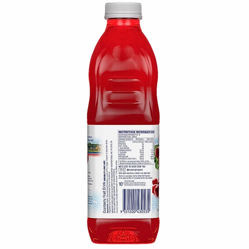 [Expiry Date: 13/04/2027] Ocean Spray Cranberry Classic 1.5 Litre