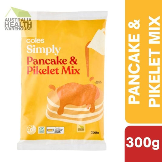 [Expiry Date: 25/10/2026] Coles Simply Pancake & Pikelet Mix 300g