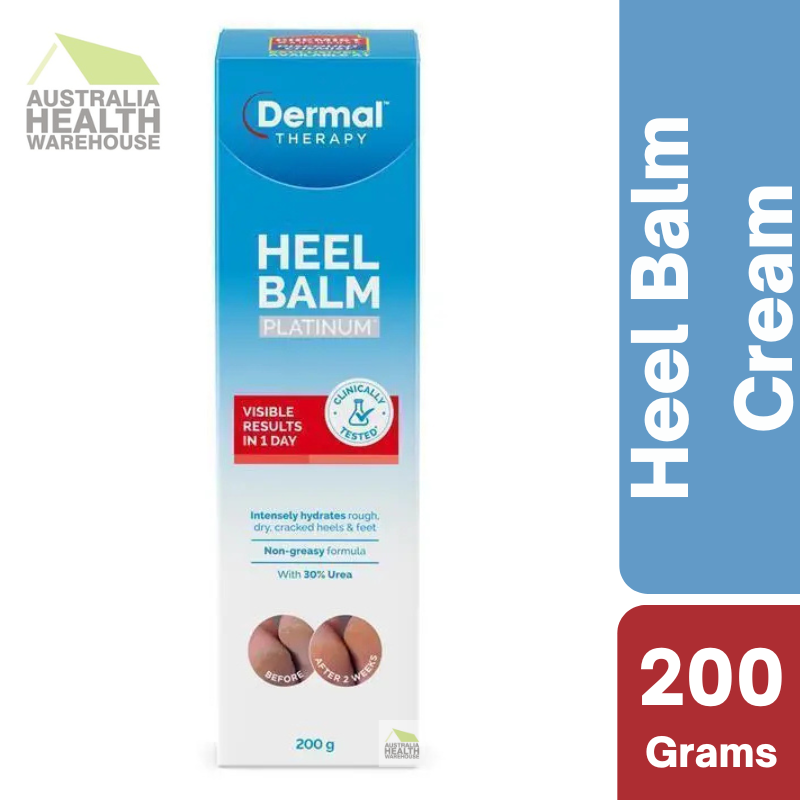 Dermal Therapy Heel Balm Platinum 200g