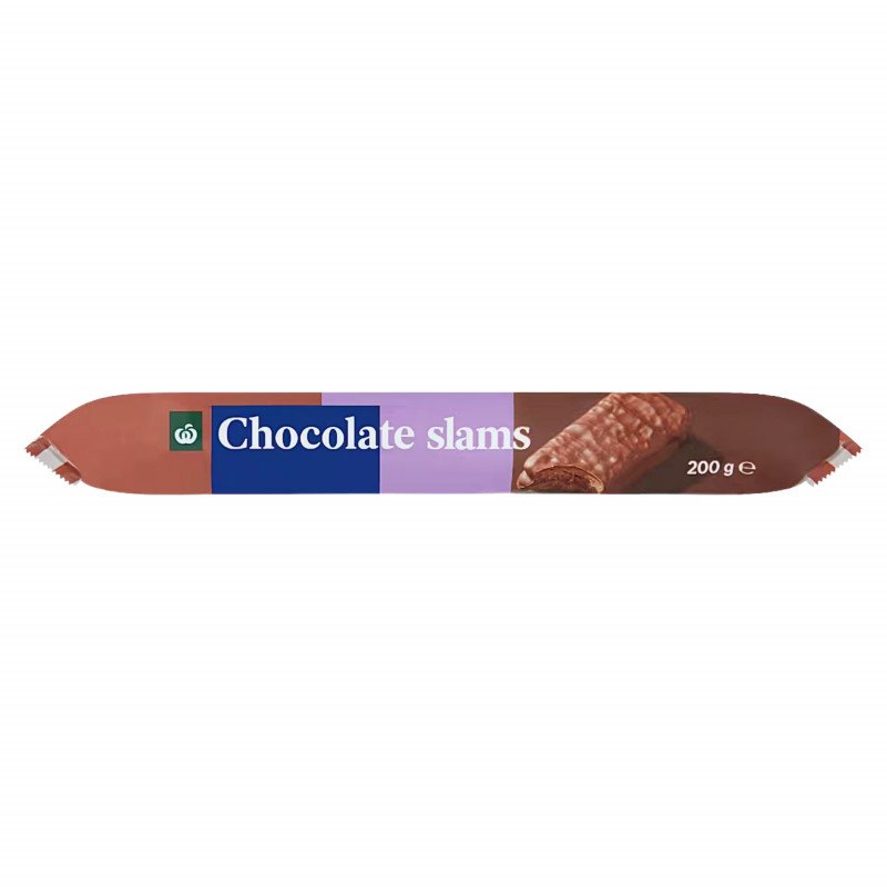 [CLEARANCE Expiry Date: 22/09/2026] Woolworths Chocolate Slams Biscuits 200g