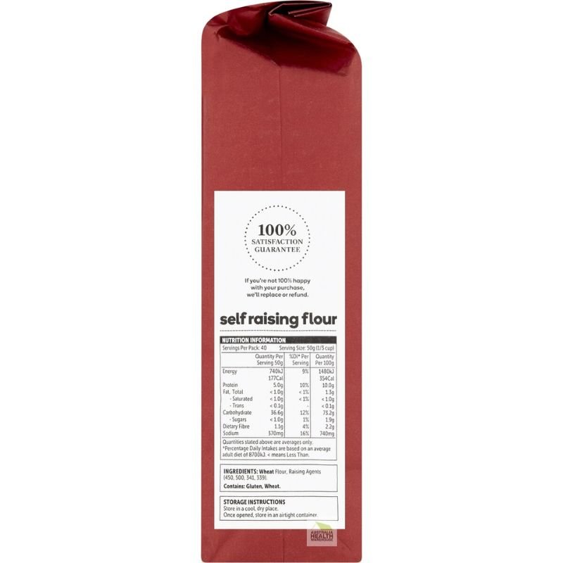 Woolworths Essentials Self Raising Flour 2kg