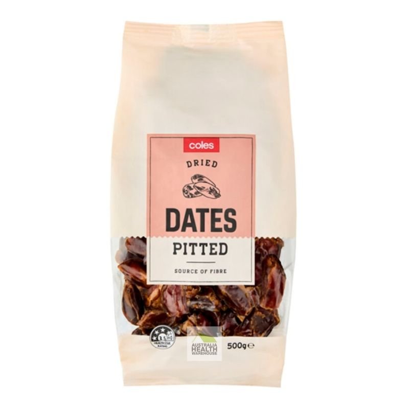 [CLEARANCE Expiry: 14/11/2025] Coles Dried Dates Pitted 500g