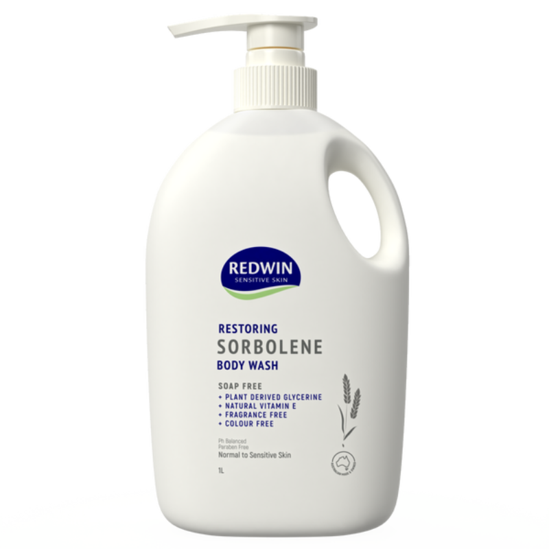Redwin Restoring Sorbolene Body Wash 1 Litre