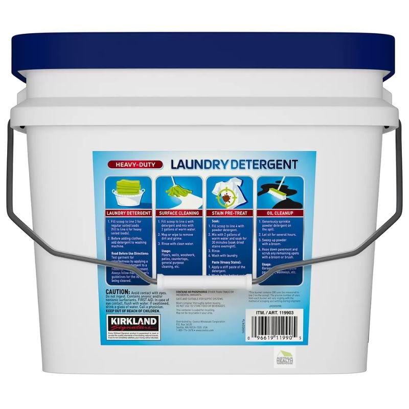 Kirkland Signature Heavy Duty Laundry Powder 12.7kg