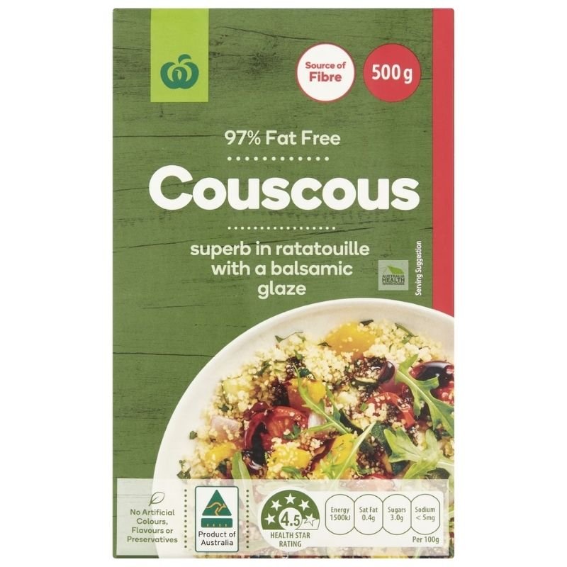 [Expiry: 10/12/2027] Woolworths Couscous 500g