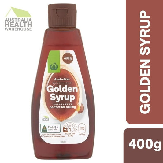 [Expiry Date: 21/10/2027] Woolworths Golden Syrup 400g