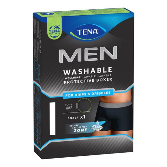 Tena Men Washable Protective Underwear Boxer (XL Size) 1 Pack